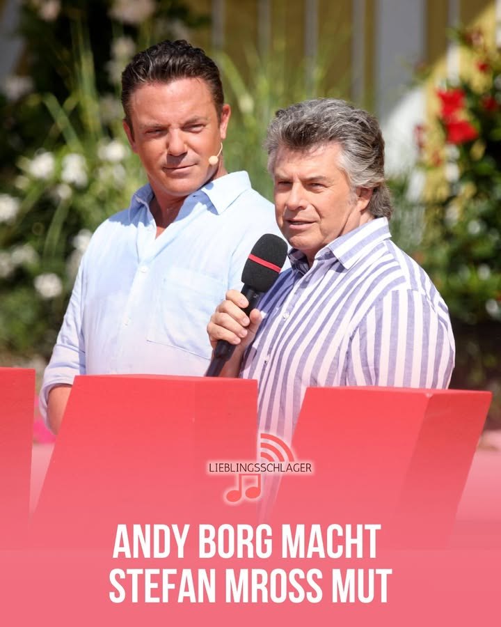 Andy Borg macht Stefan Mross Mut