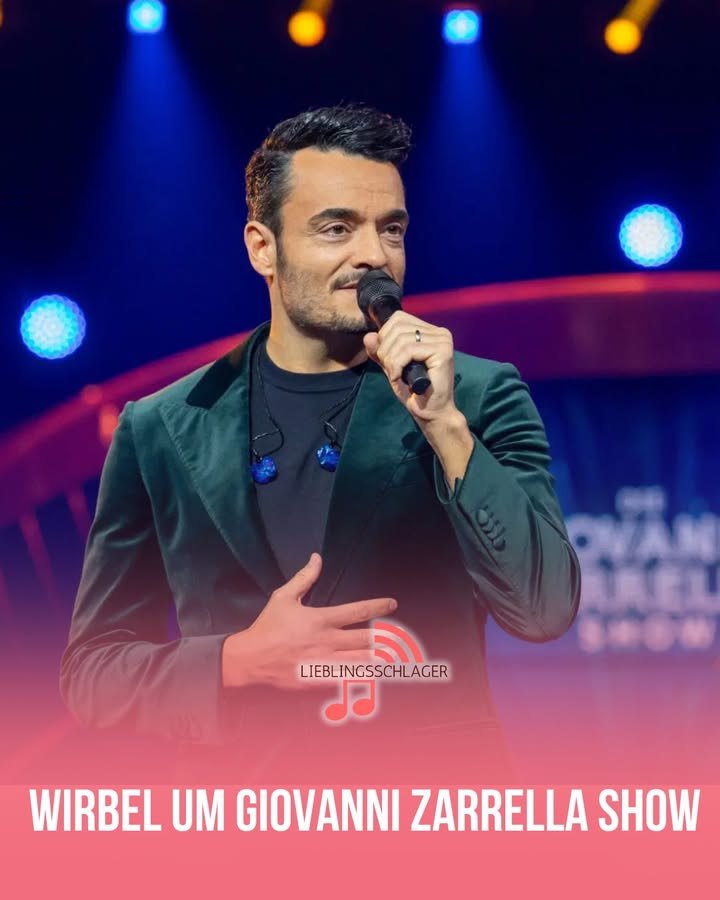 Wirbel um Giovanni Zarrella Show
