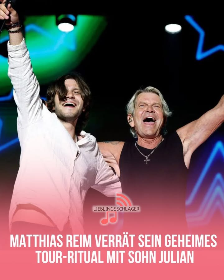 Matthias Reim verrät sein geheimes Tour-Ritual mit Sohn Julian