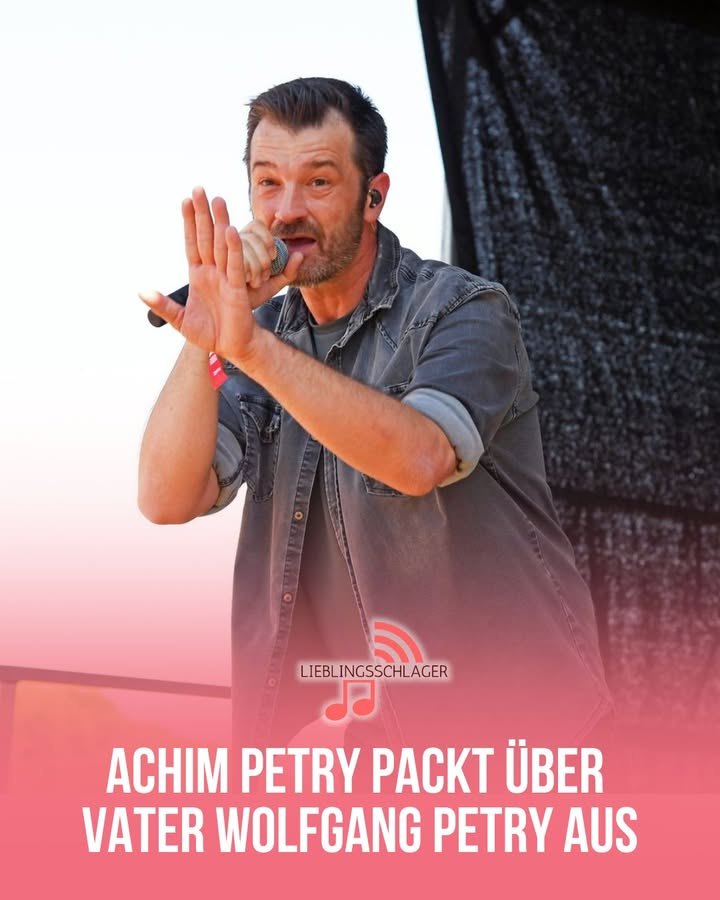 Achim Petry packt über Vater Wolfgang Petry aus