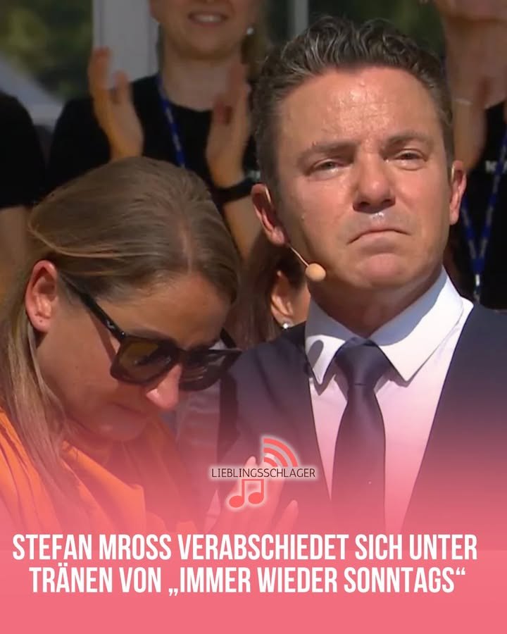 Stefan Mross verabschiedet sich unter Tränen von „Immer wieder sonntags“