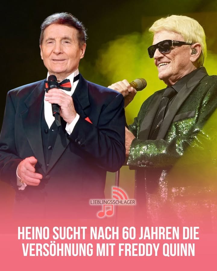 Heino macht nach Jahrzehnten den ersten Schritt auf Freddy Quinn zu