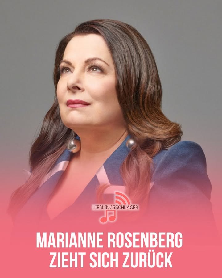 Marianne Rosenberg zieht sich zurück – doch neue Musik ist bereits in Arbeit