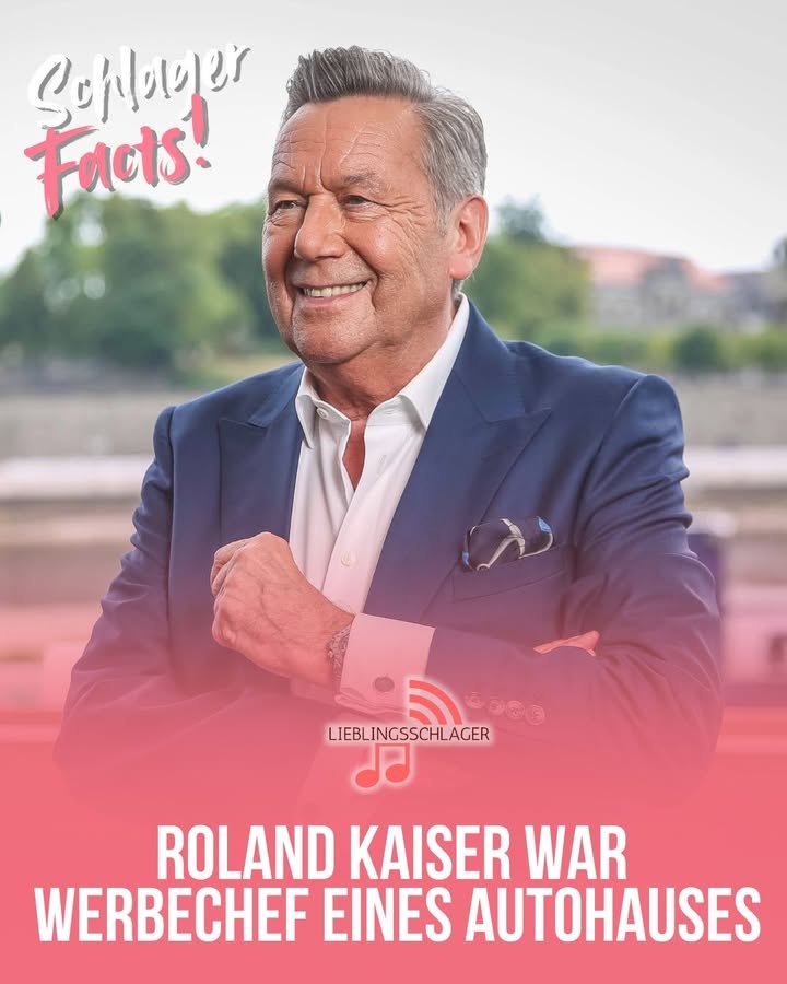 Roland Kaiser war Werbechef eines Autohauses