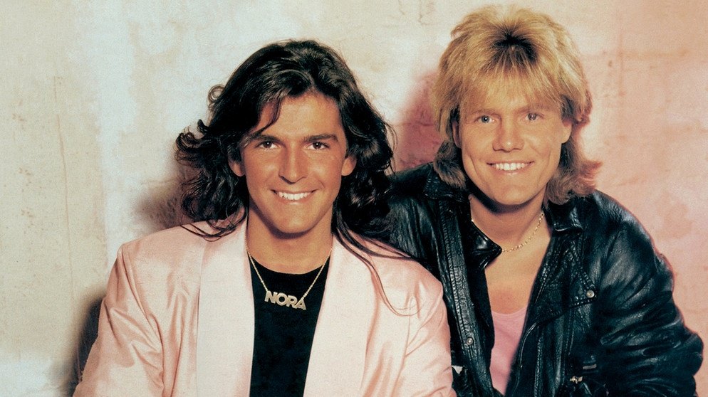 Wer erinnert sich noch an das Duo Modern Talking?😃