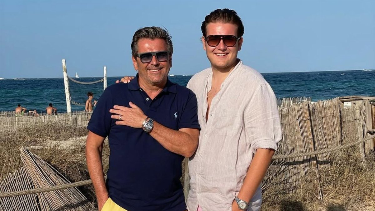 Einen tollen Start in die Woche wünschen euch Thomas Anders und sein Sohn Alex.😃