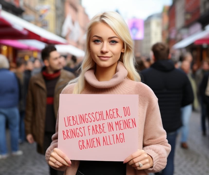 Lieblingsschlager, du bringst Farbe in meinen grauen Alltag!