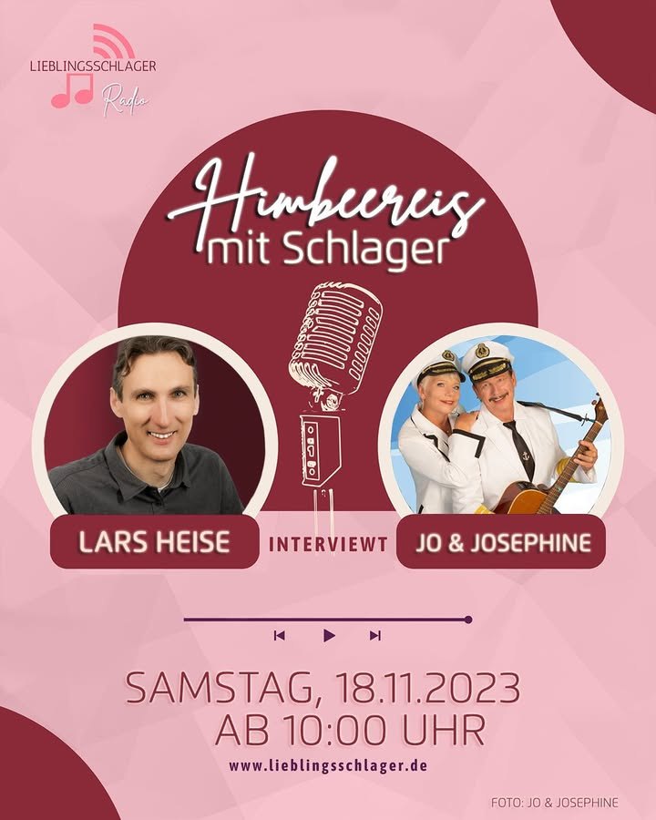 🌟 Exklusives Interview mit Jo & Josephine bei Lieblingsschlager Radio! 🎶