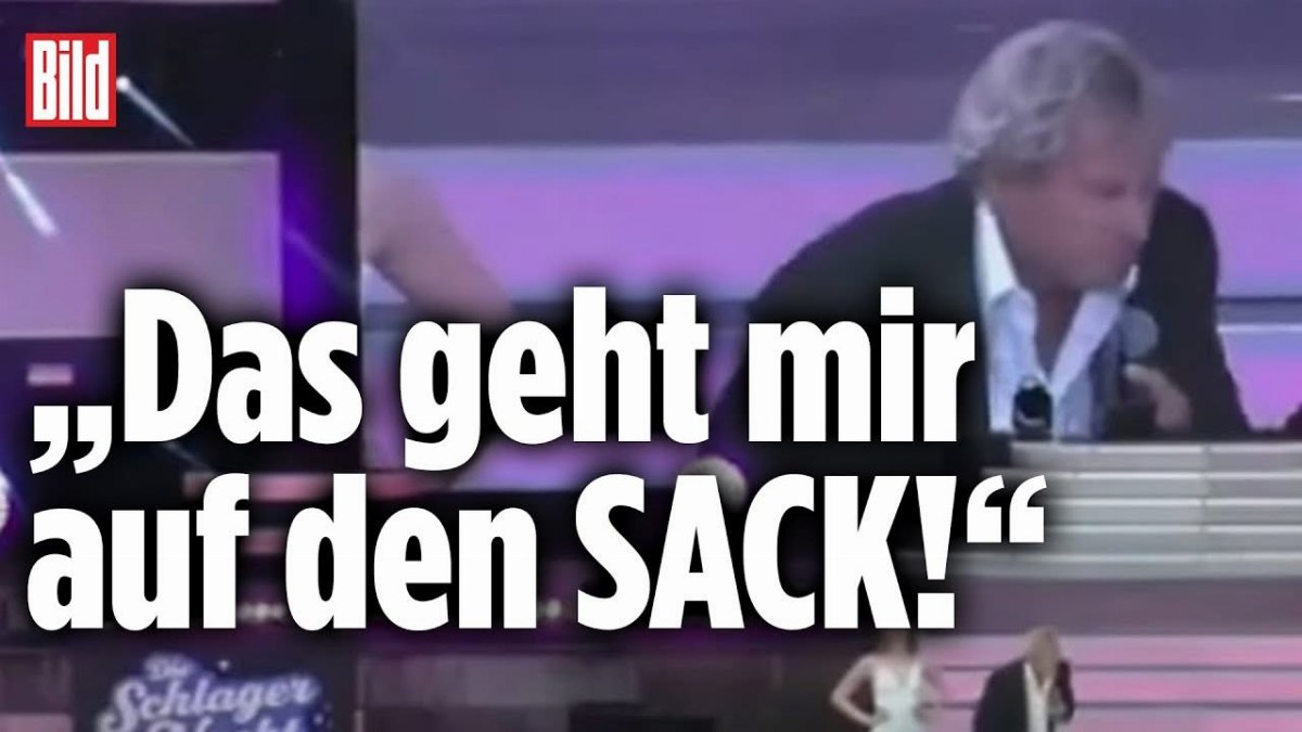 Bernhard Brink rastest auf der Bühne erneut aus! Diesmal geht es um Affenpocken und???.....Er wettert gegen die Coronapolitik von Karl Laute…