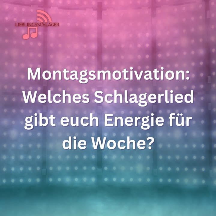 Montagsmotivation