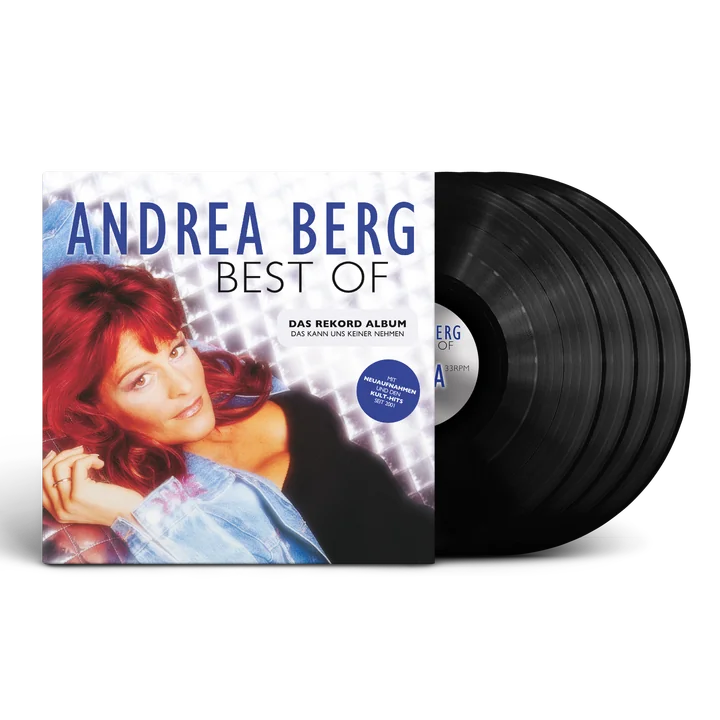 Andrea Berg Best Of – offizielle Produktabbildung der Vinyl-Jubiläumsausgabe 2026