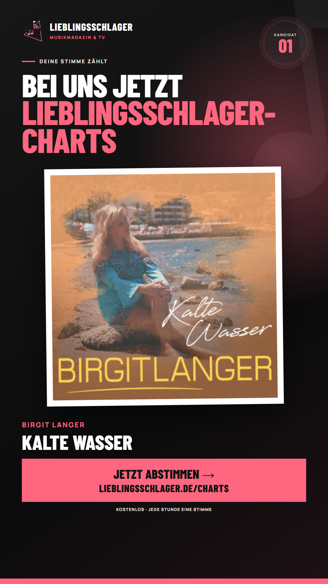 Story-Grafik für Birgit Langer – Kalte Wasser