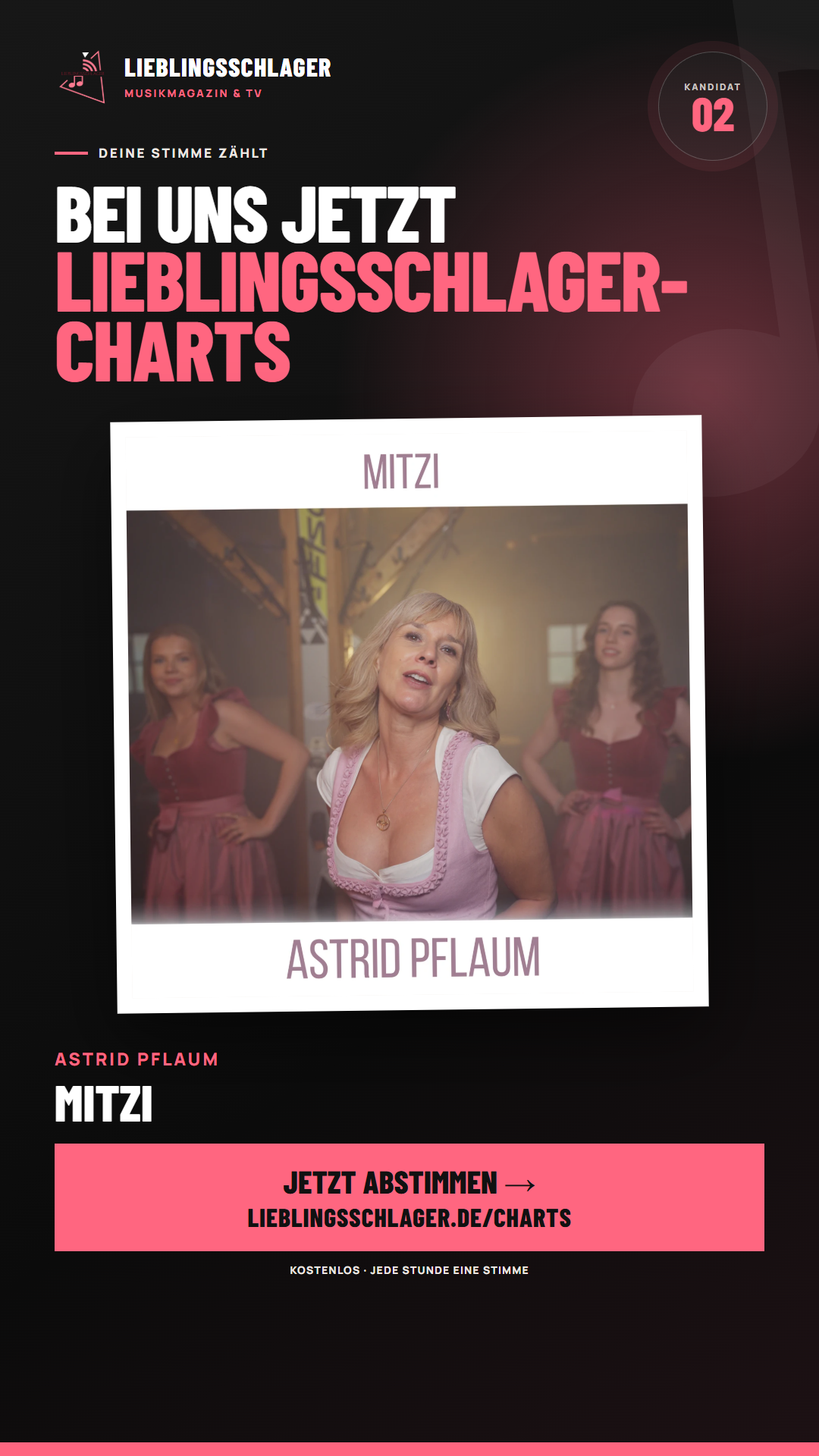 Story-Grafik für Astrid Pflaum – Mitzi