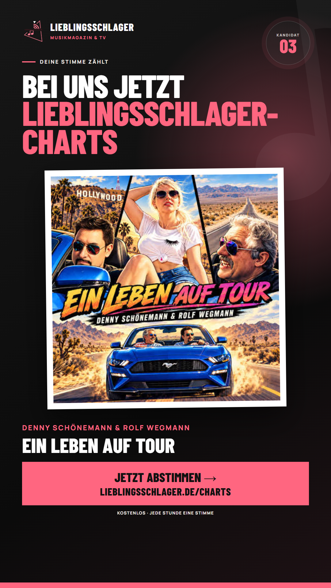 Story-Grafik für Denny Schönemann & Rolf Wegmann – Ein Leben auf Tour