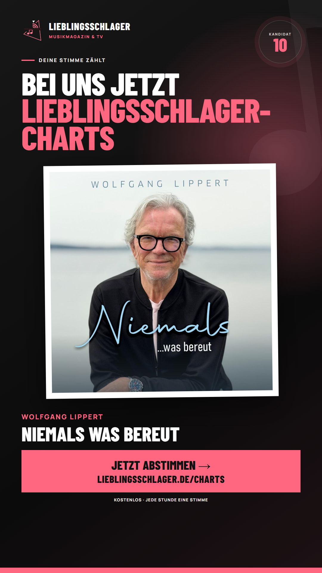 Story-Grafik für Wolfgang Lippert – Niemals was bereut