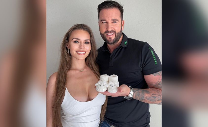 Michael Wendler and Laura Müller are having a baby!